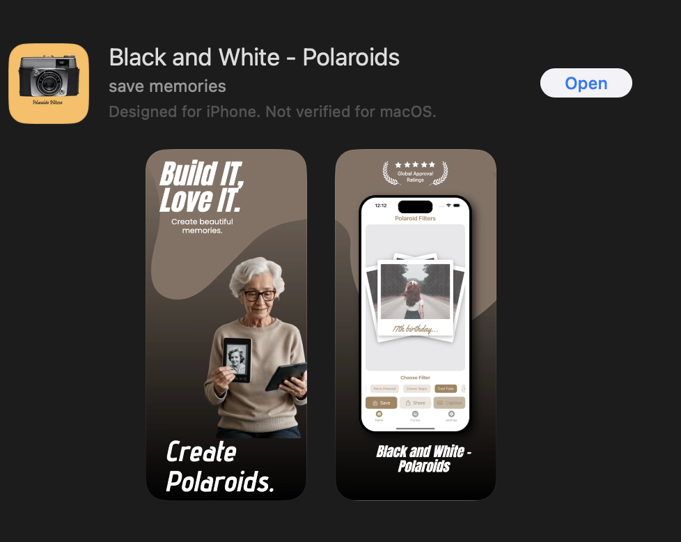 Black and White - Polaroids